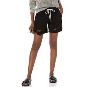NWT n:philanthropy Distressed Sweat Shorts size Small